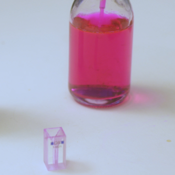 Diluting the stock to a working solution