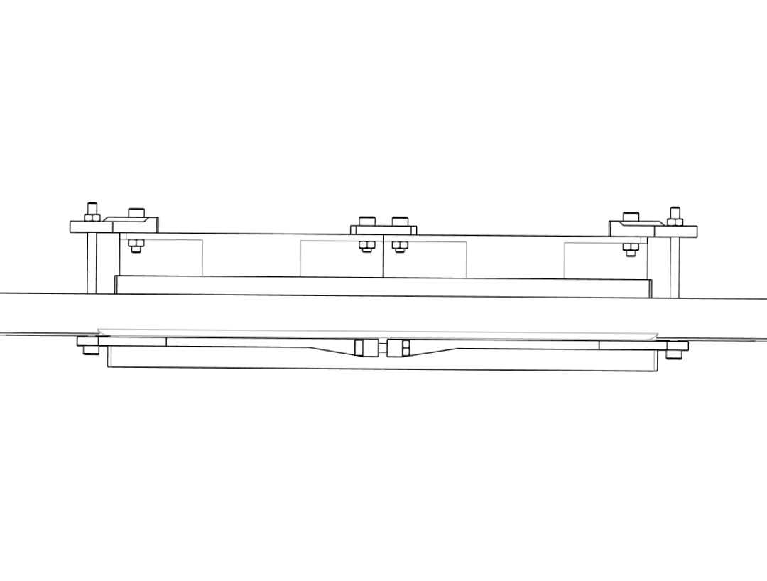 Fan and filter assembly close‑up
