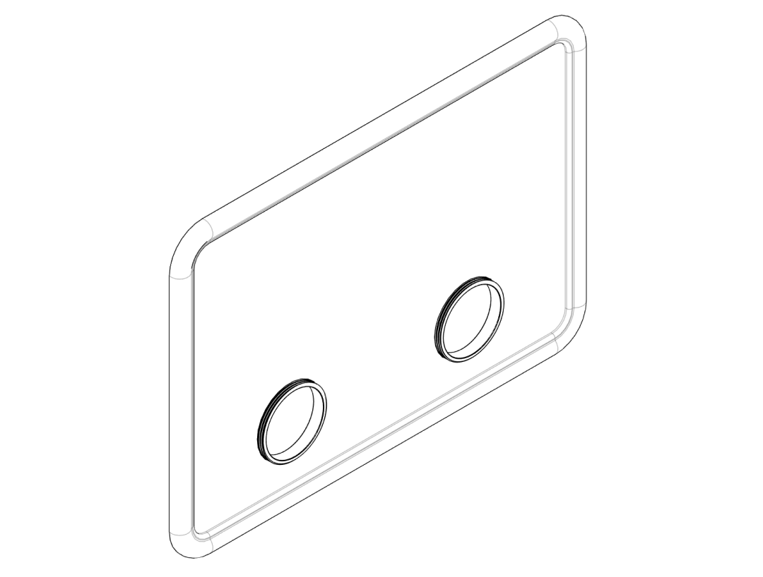 Mounting glove on inner insert