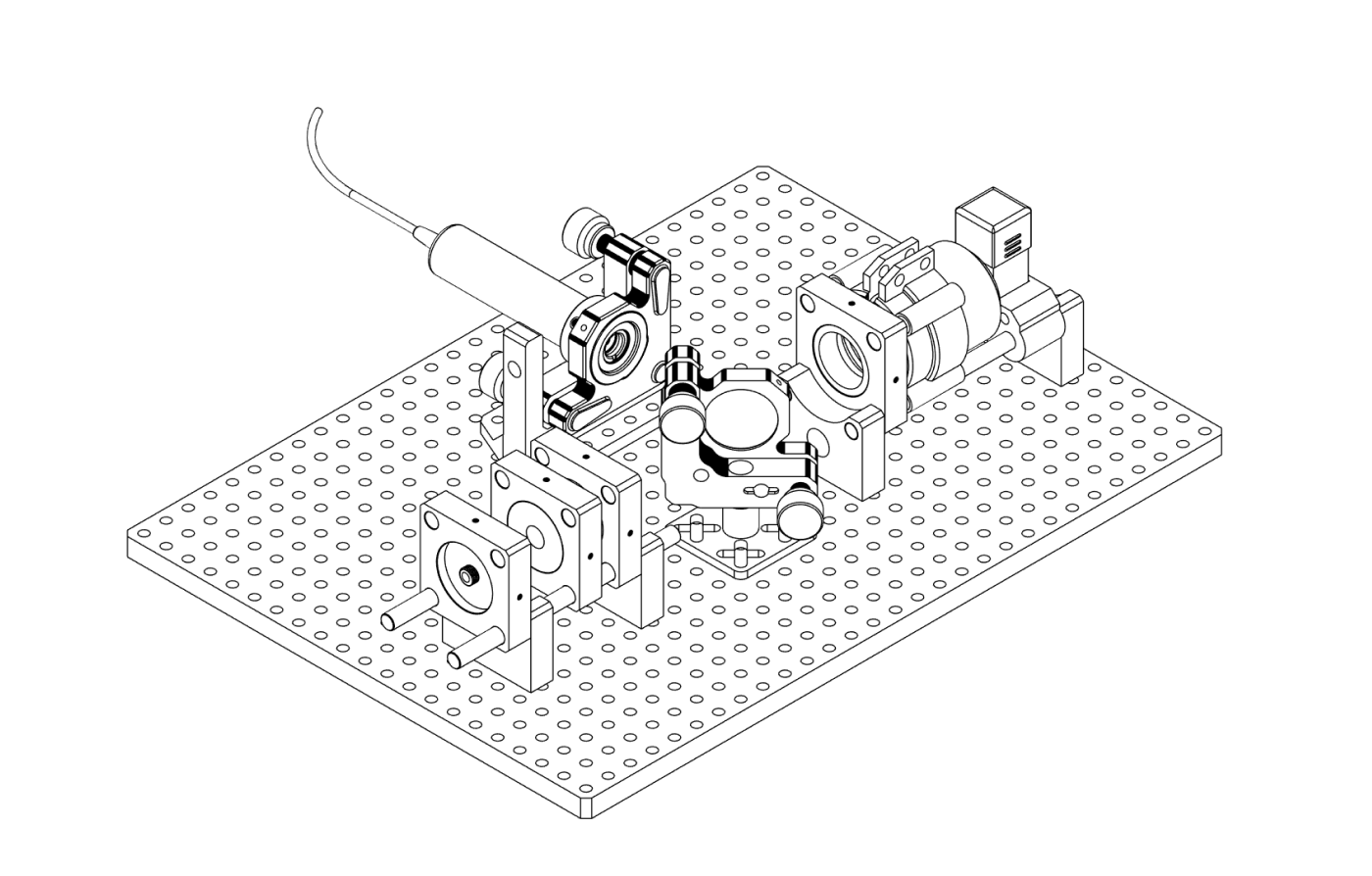 Basic Raman optical assembly overview
