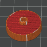 Print orientation of SMA905_Insert